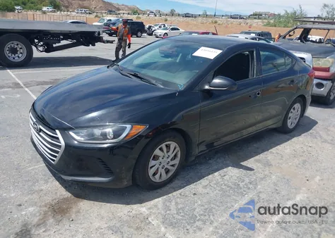 2018 Hyundai Elantra Se z USA, uszkodzony, nr VIN 5NPD74LF4JH292583